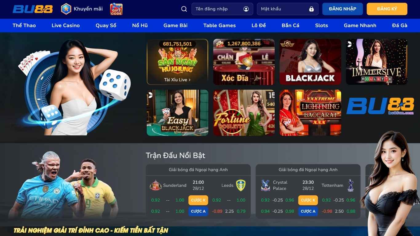 Giải mã sức hút cực lớn của nhà cái Bu88 