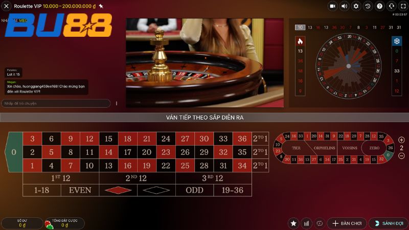 Các quy tắc tham gia Roulette Bu88 chi tiết nhất