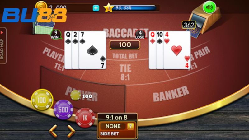 Chiến thuật tham gia Baccarat từ cao thủ Bu88
