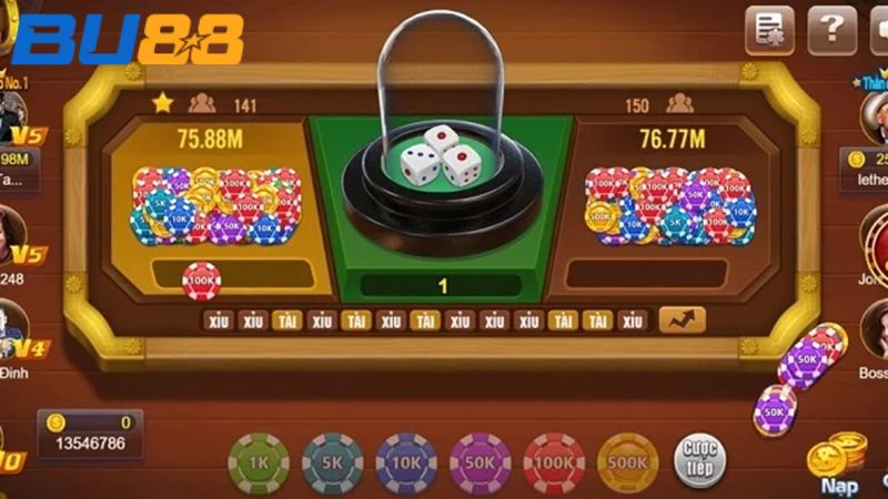 Luật lệ chơi game Tài xỉu BU88