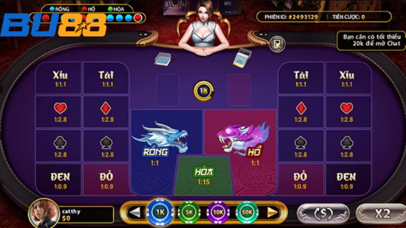 Tổng hợp các quy tắc của game bài Rồng Hổ tại Bu88